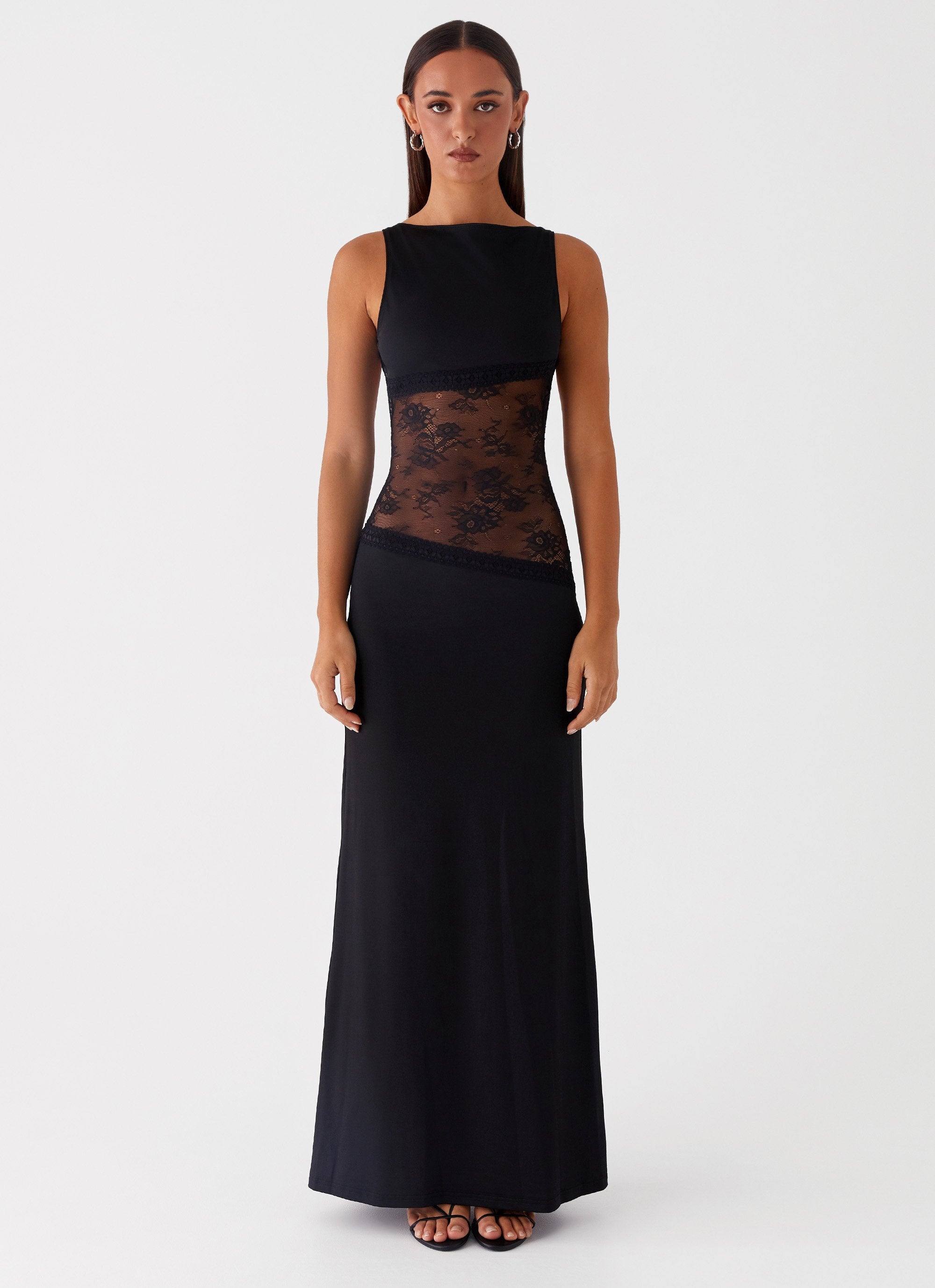 Alternative view of Lucinda Maxi Dress - Black
