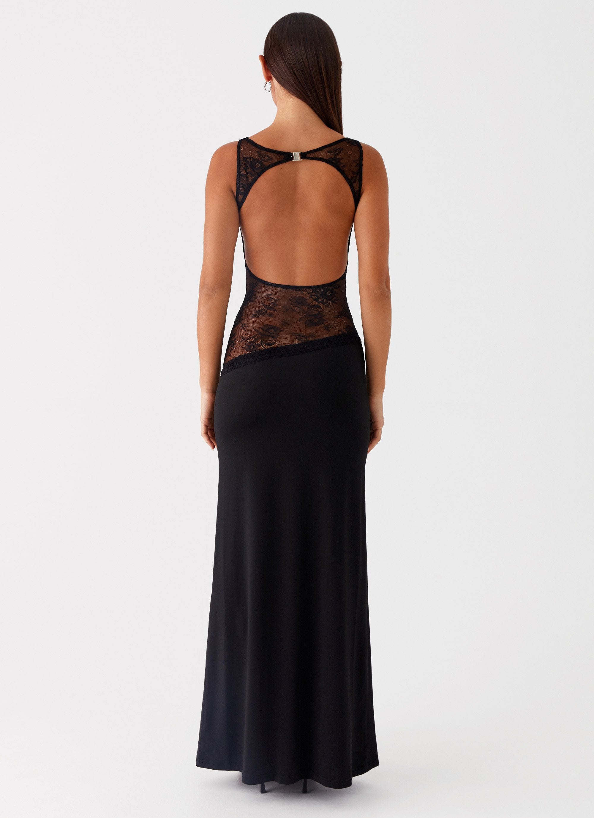 Lucinda Maxi Dress - Black - Image 4