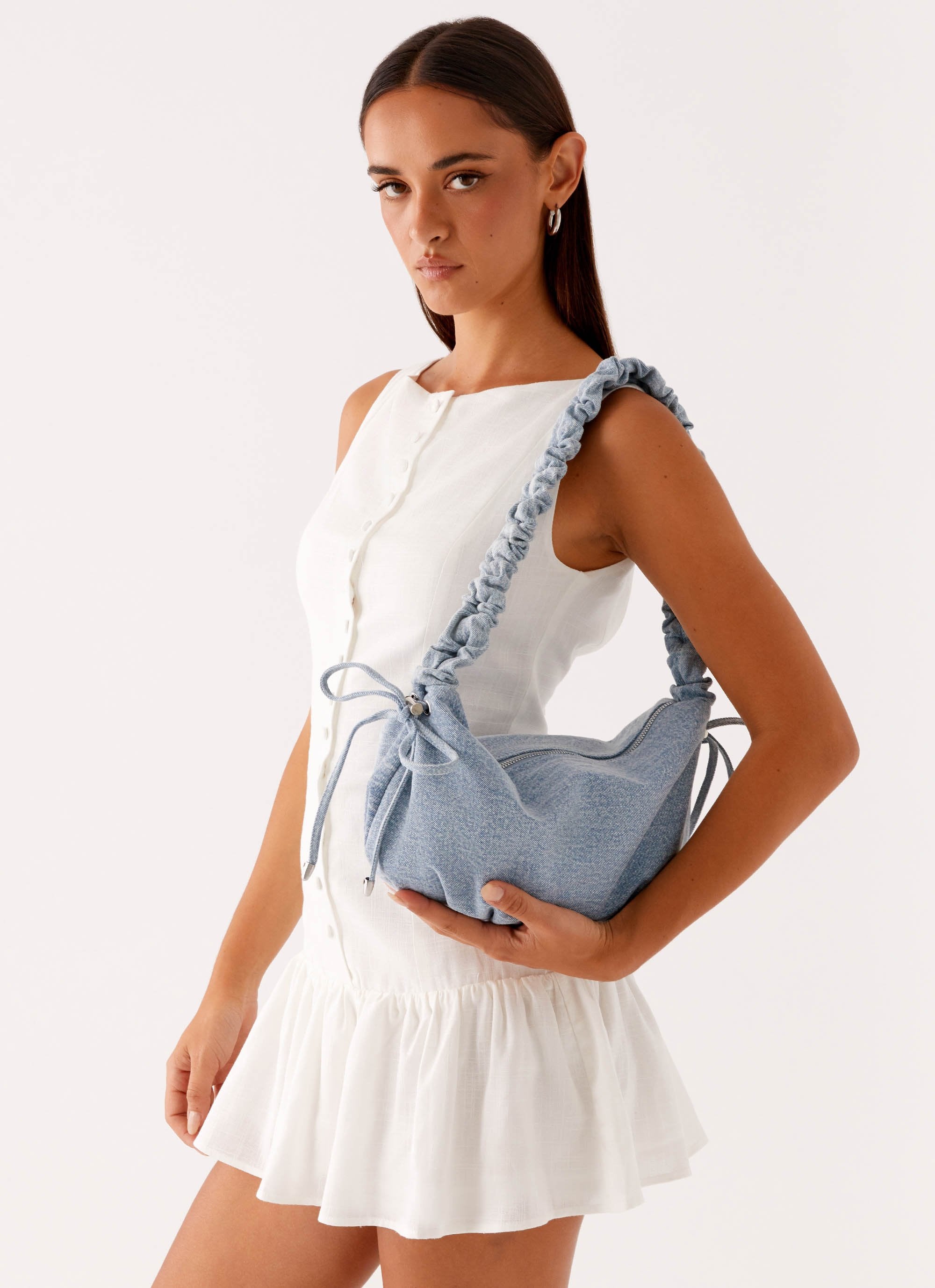 Alternative view of Malika Shoulder Bag - Denim