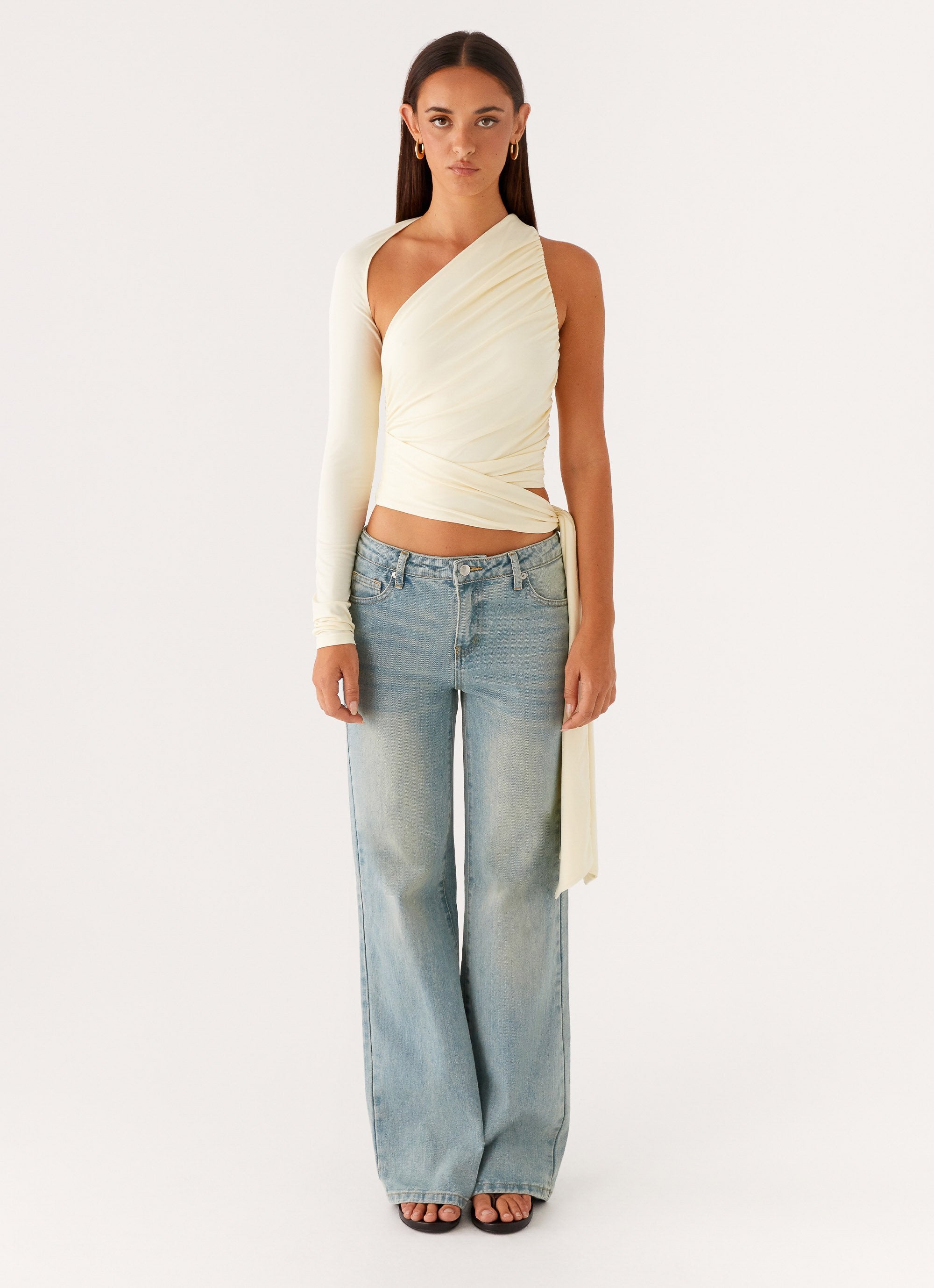 Merryn Top - Pale Yellow - Image 3