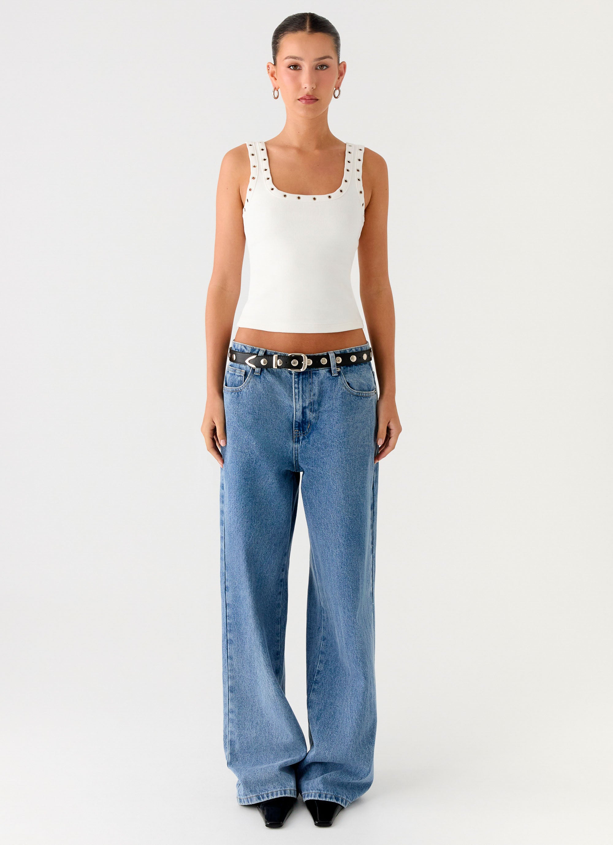 Alternative view of On The List Belt - Black