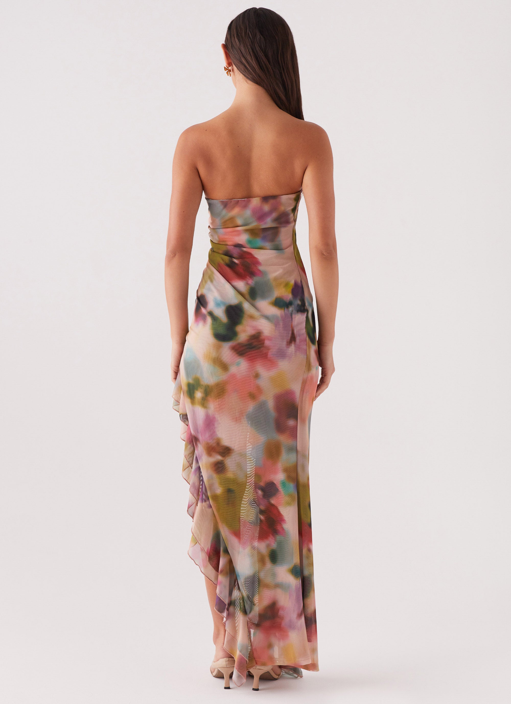 Shape Of You Strapless Maxi Dress - Mystic Meadow - Image 6