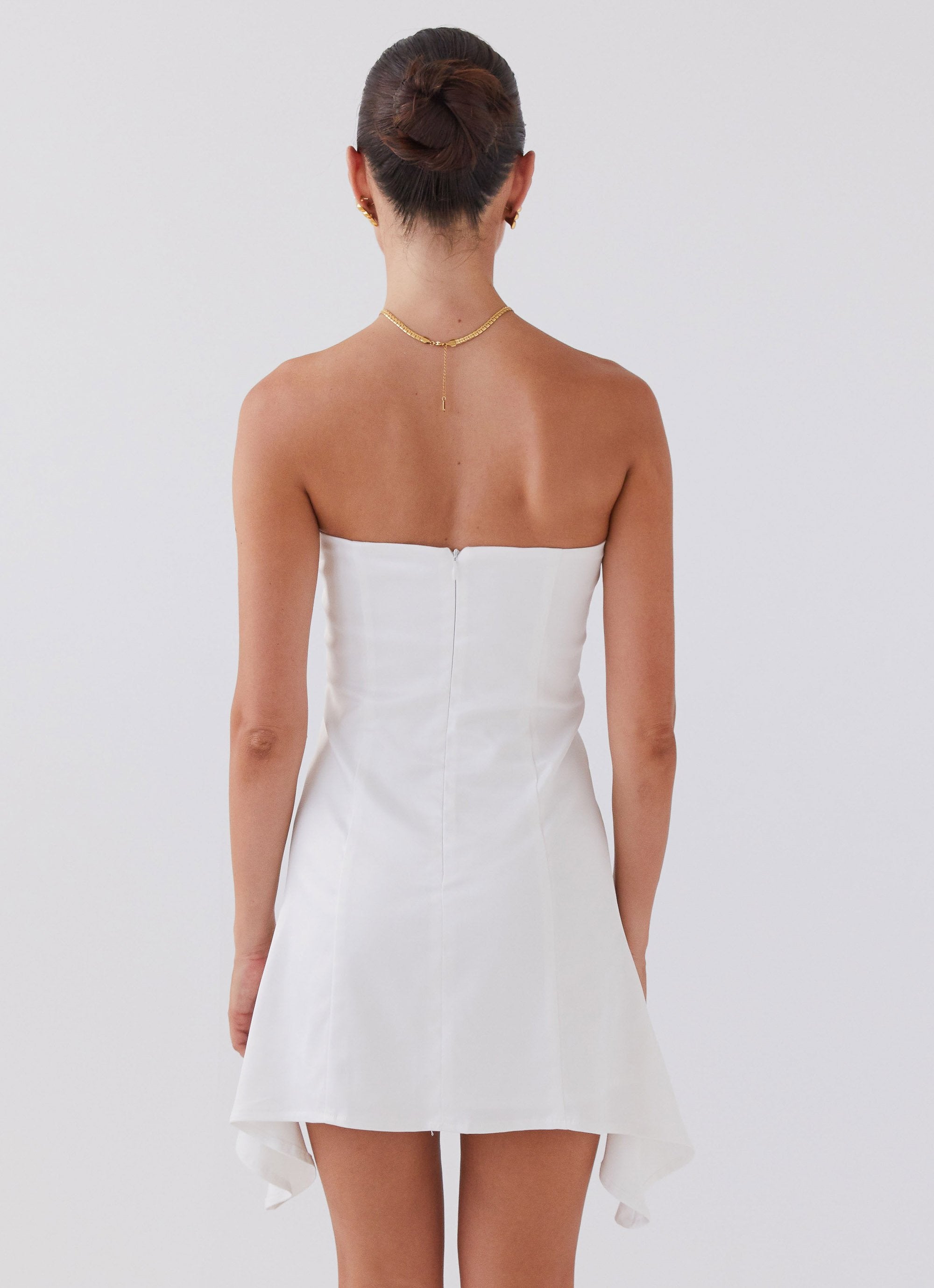 Last Fling Tube Mini Dress - White - Image 4