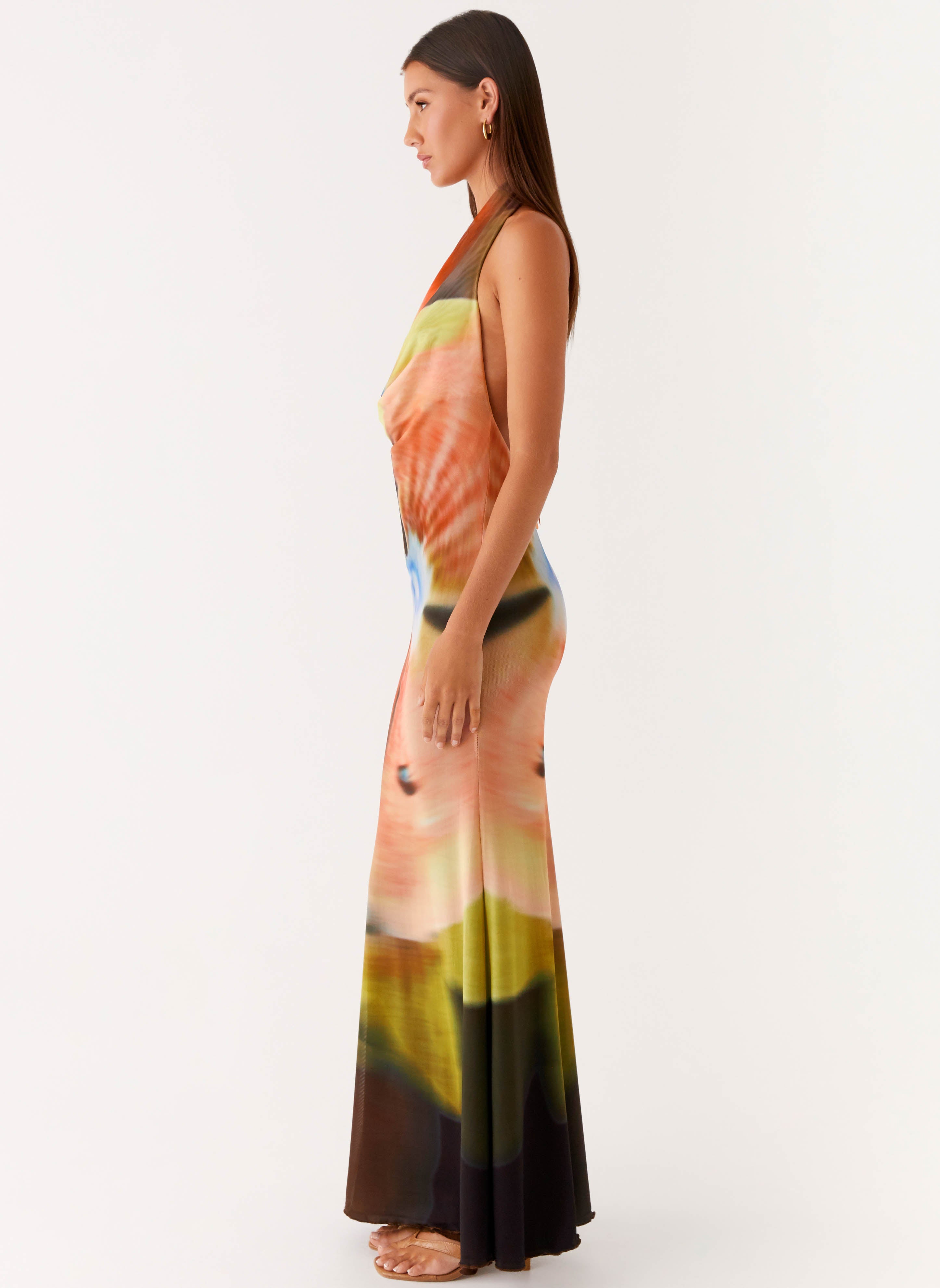 Alternative view of Raellia Maxi Dress - Moody Floral