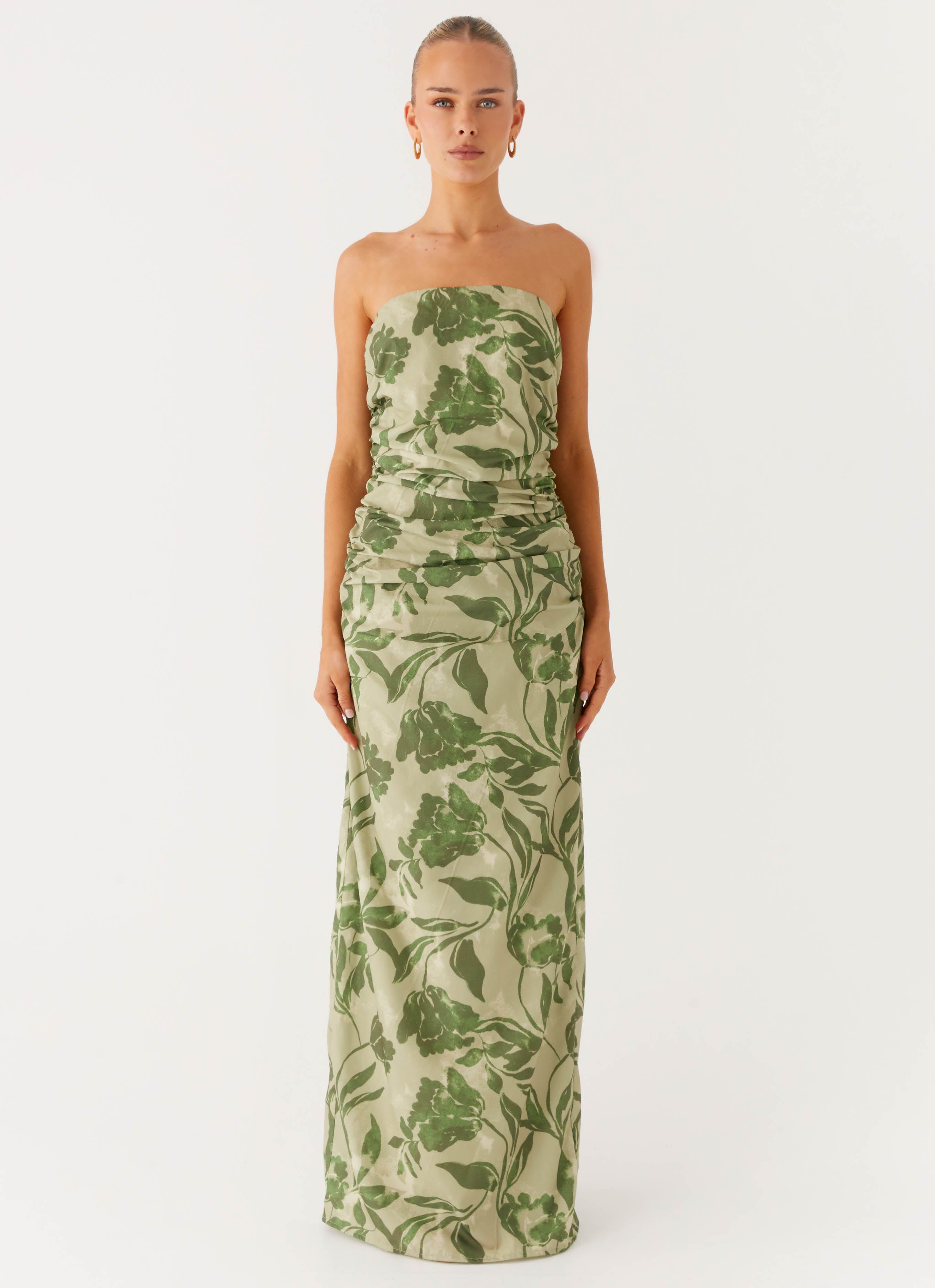 Alternative view of Sirrah Maxi Dress - Jade Fern