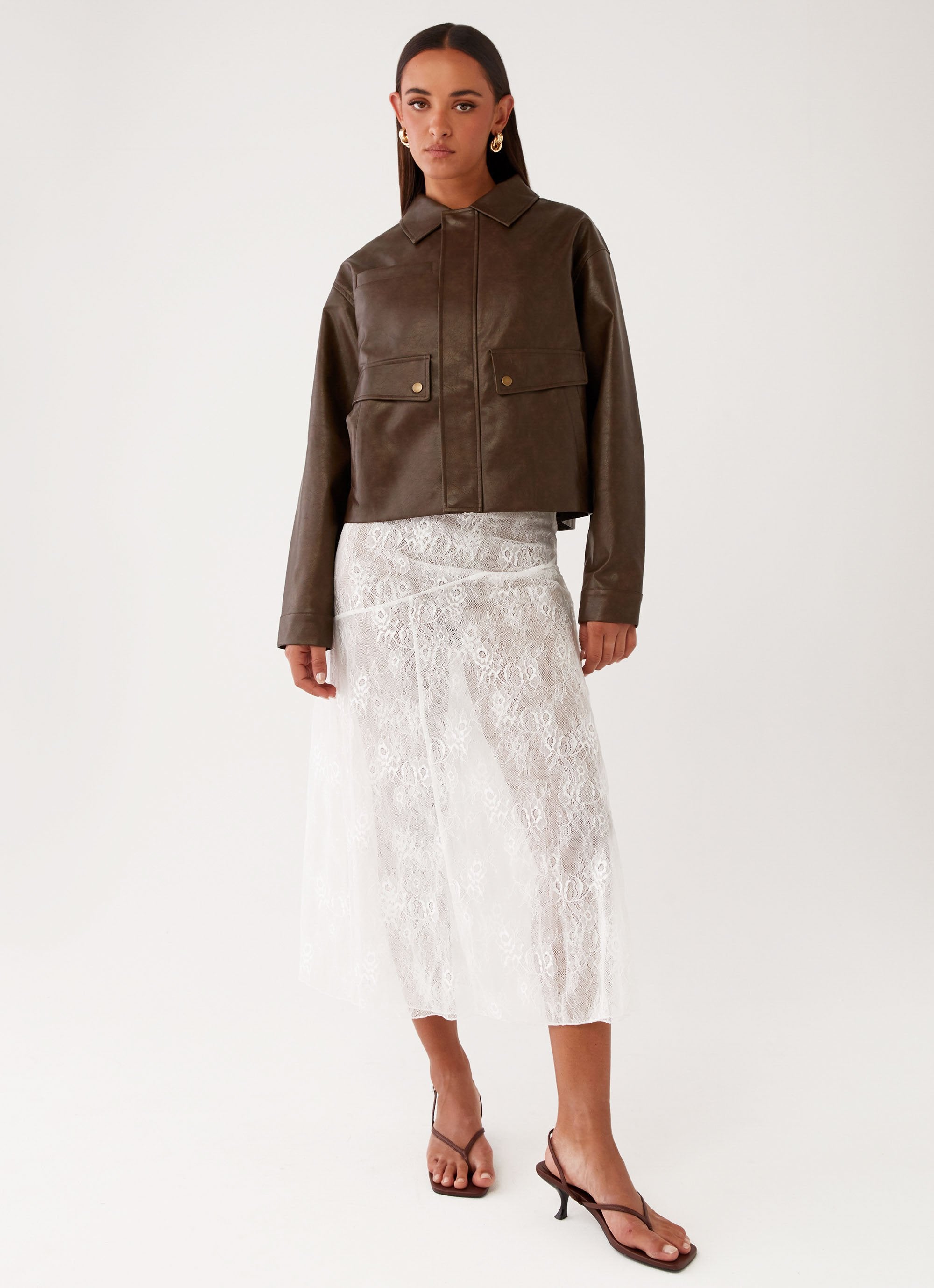 Alternative view of Sloane Jacket - Brown